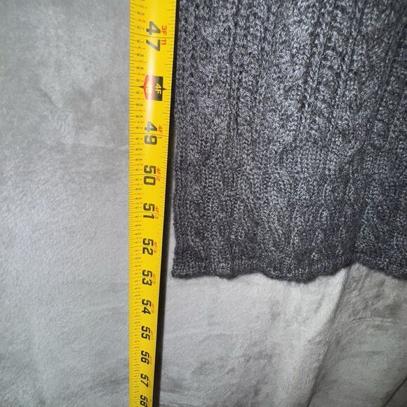 Peruvian Connection Baby Alpaca Silk Cable Knit Sweater Dress Sz XS Maxi - Picture 9 of 9